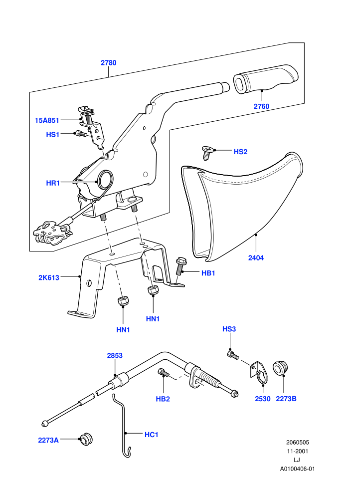 Parking Brake ((V)TO6A999999)
