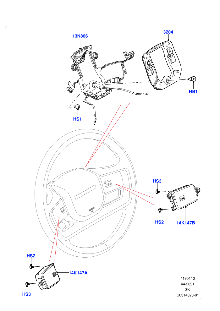 Switches (With Speed Control)(Steering Wheel)