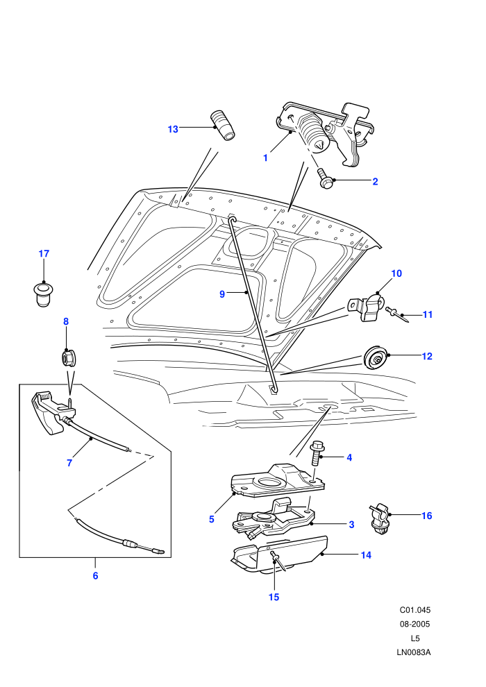 Bonnet Release