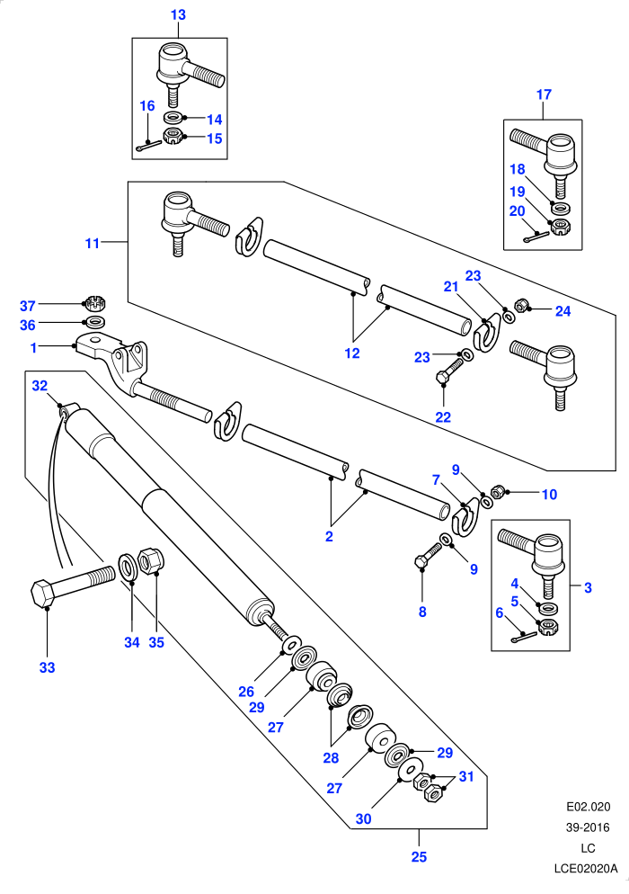Track Rods & Damper ((V)FROM7A000001)