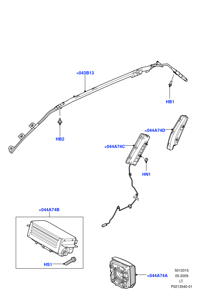 Airbag System (Airbag Modules)((V)FROMAA000001)