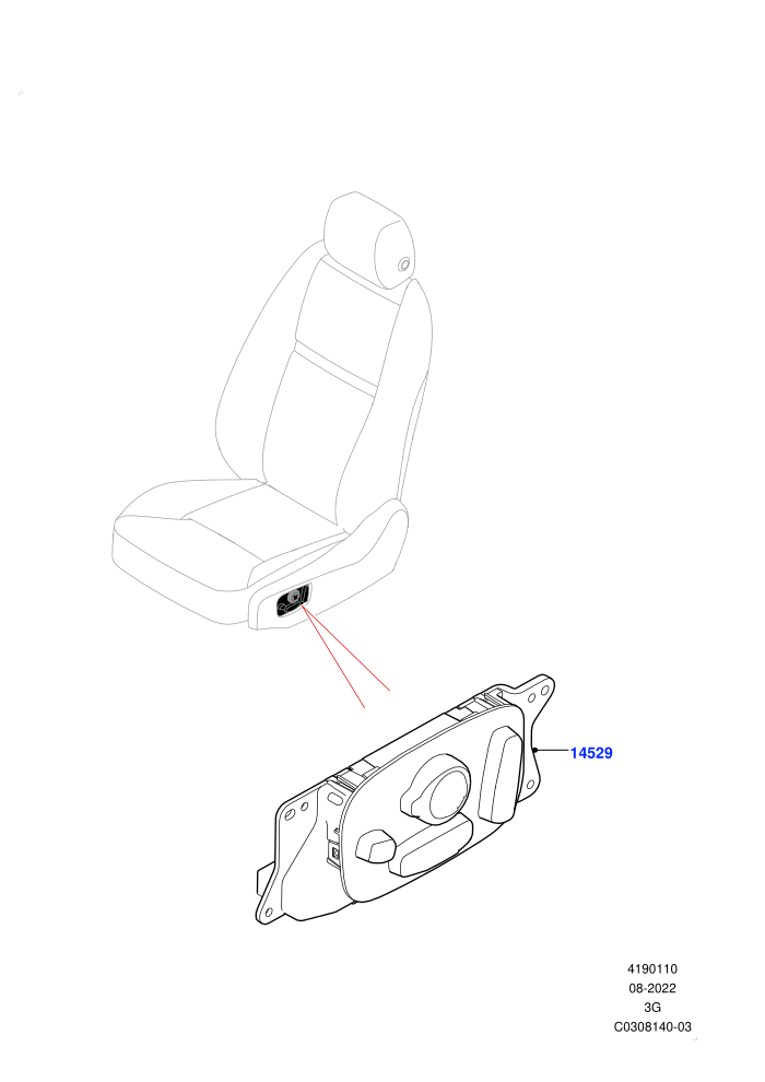 Switches (Halewood (UK))(Seats)((V)FROMMH000001)