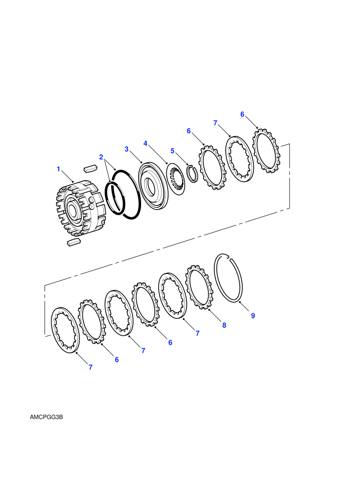 Brake 'D' (Automatic Transmission)
