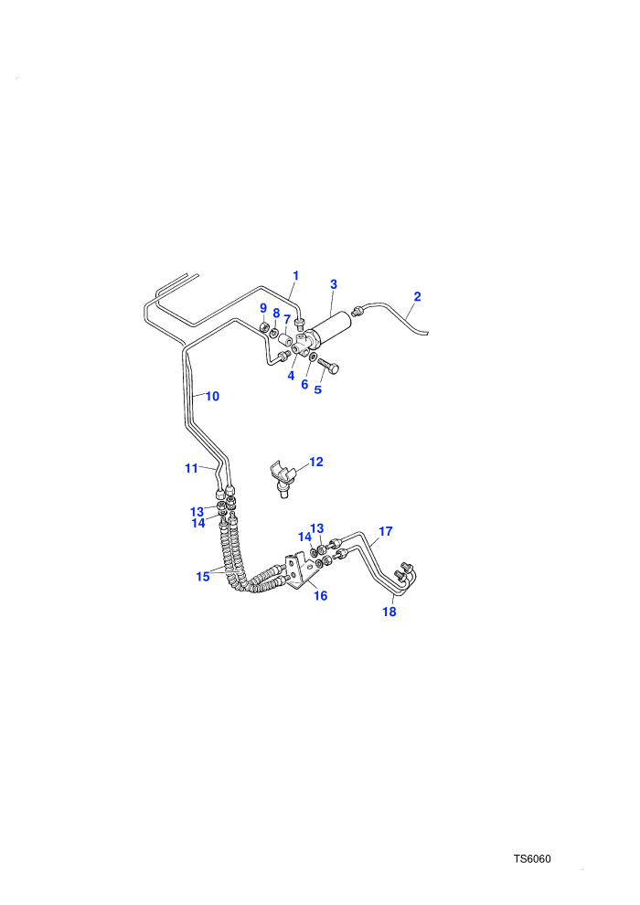 Front - Girling - RH (Less Anti-Lock Braking System)