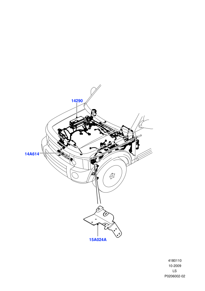 Electrical Wiring - Engine And Dash (Engine Compartment)((V)TOAA999999 (V)FROMAA000001)