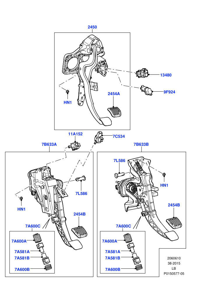 Brake And Clutch Controls