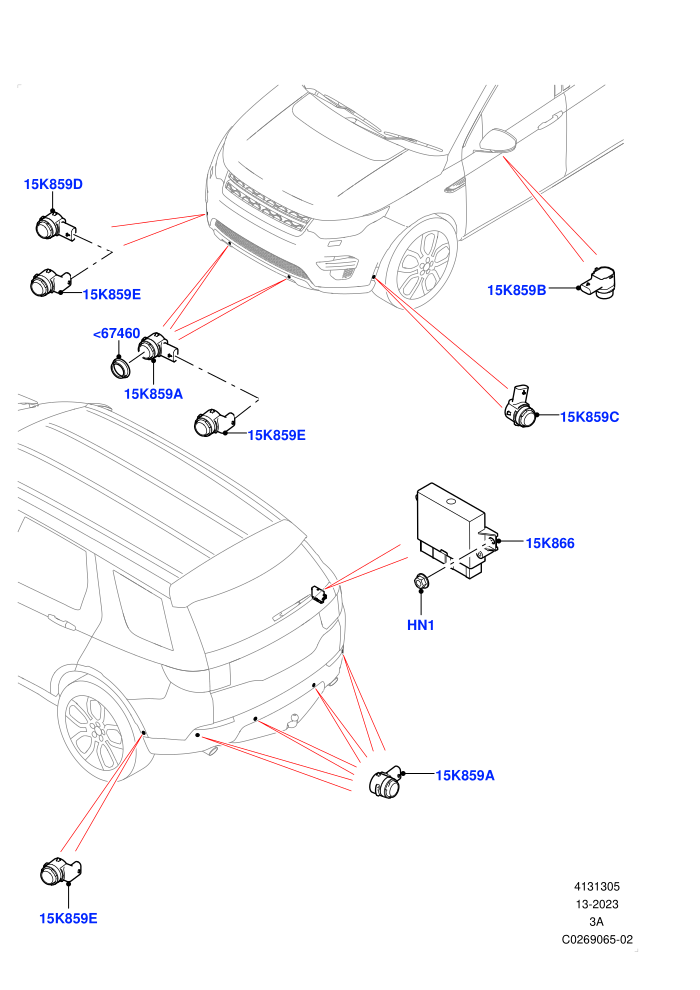 Parking Distance Control (Itatiaia (Brazil))((V)TOKT999999 (V)FROMGT000001)