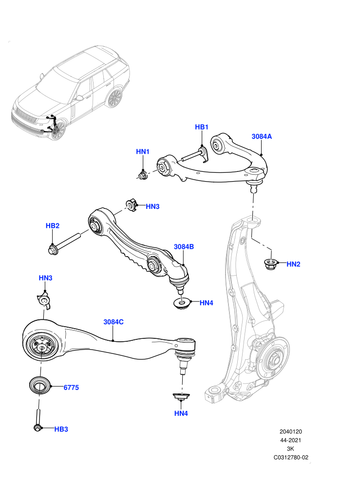 Front Suspension Arms