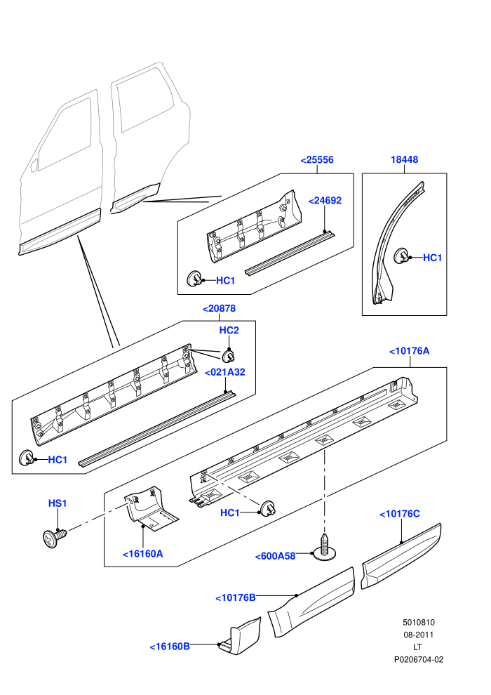 Body Mouldings ((V)FROMAA000001)