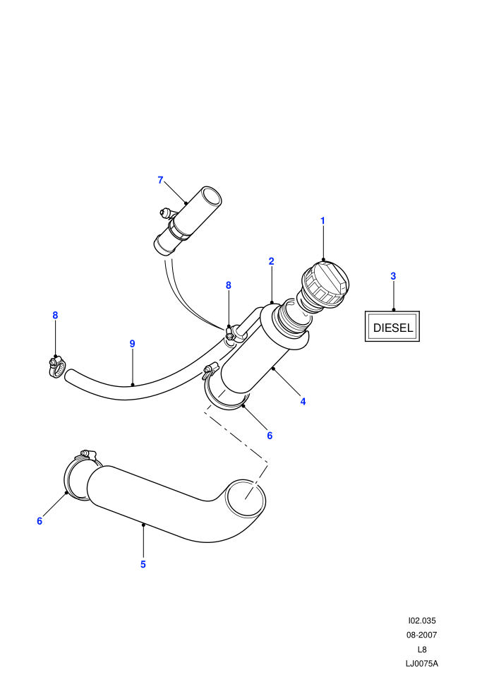 Fuel Tank Filler ((V)FROM7A000001)