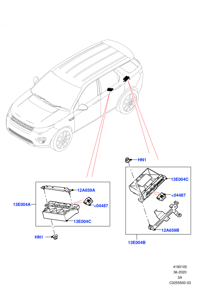 Vehicle Modules And Sensors (Halewood (UK),Tow Hitch Elec Deployable Swan Neck,Tow Hitch Man Detachable Swan Neck,Tow Hitch Receiver 12 Pin Elec,Tow Hitch Receiver NAS)(Towbar)