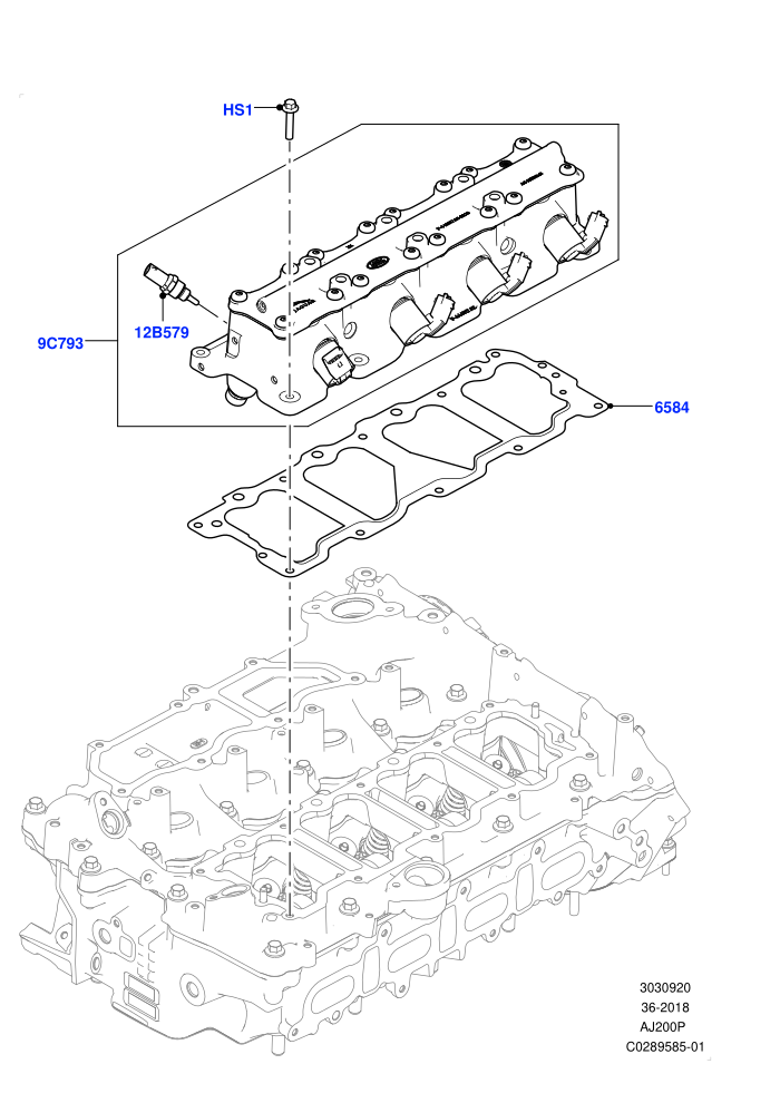 Variable Valve Lift Unit (2.0L AJ200P Hi PHEV,2.0L I4 High DOHC AJ200 Petrol)(Nitra Plant Build)((V)FROMK2000001)