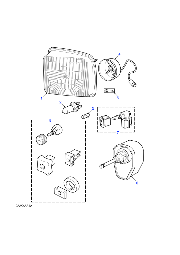 Headlamps - Wipac ((V)TOLA081991)