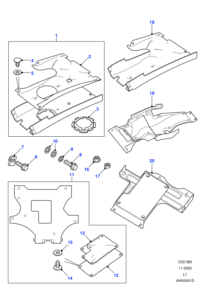 Undertray Assembly