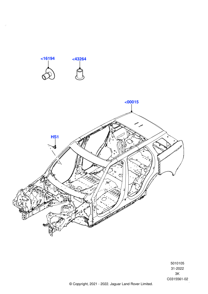 Bodyshell (Long Wheelbase)