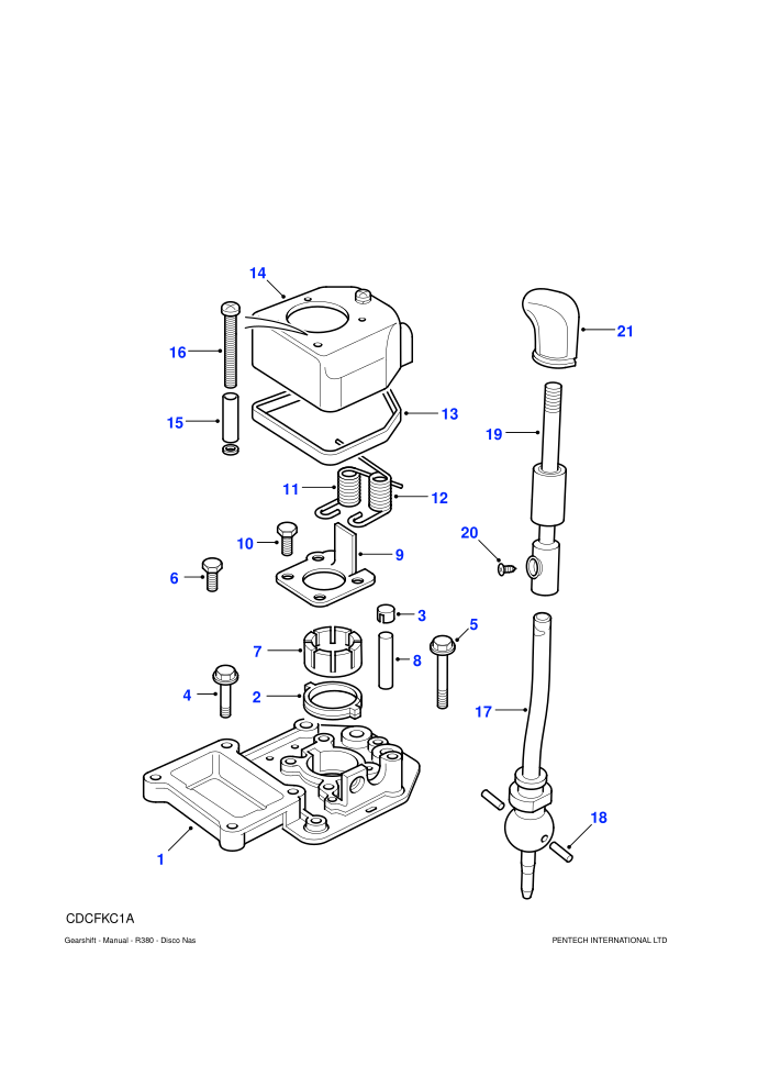 Gearchange & Lever (Manual Transmission)