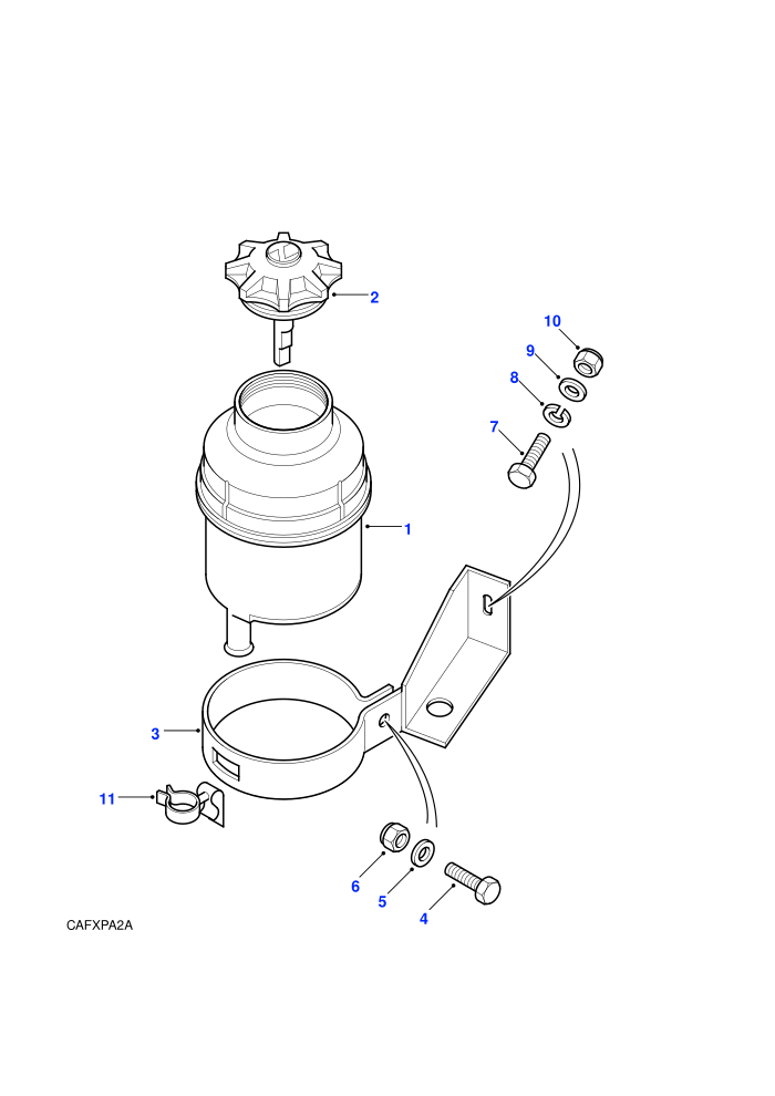 Power Steering Reservoir (With Petrol Engines,With Power Steering)