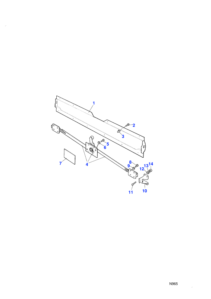 Cover Panel & Lock-Bench