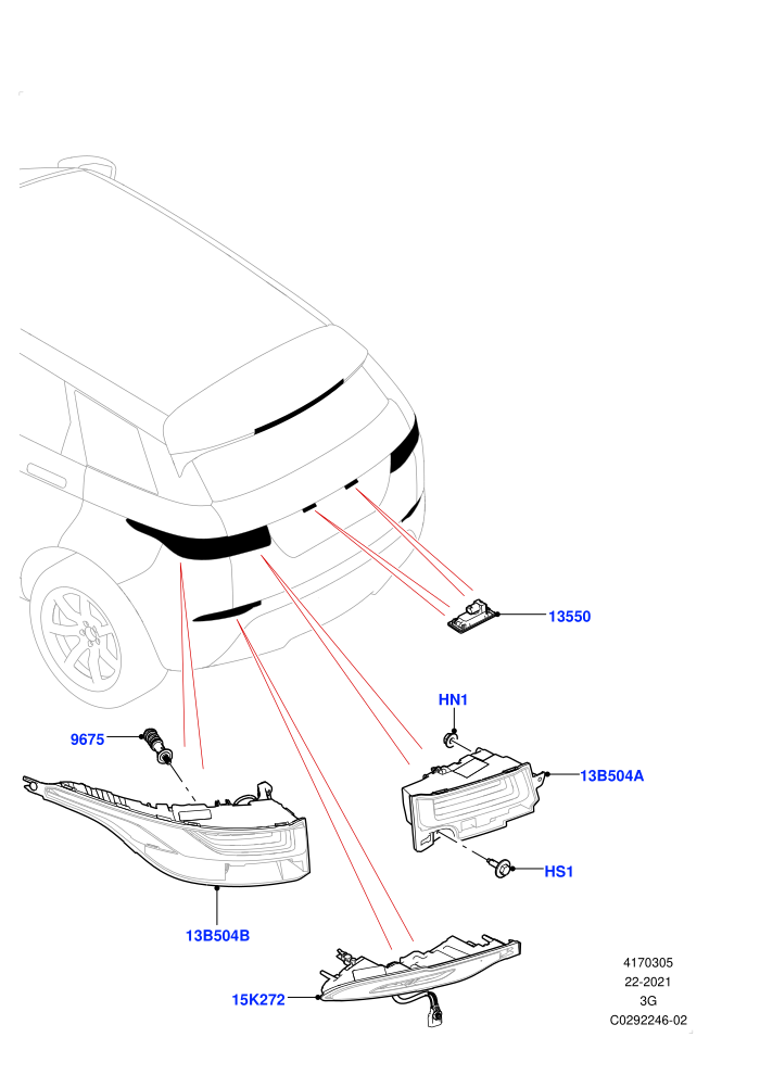 Rear Lamps (Halewood (UK))