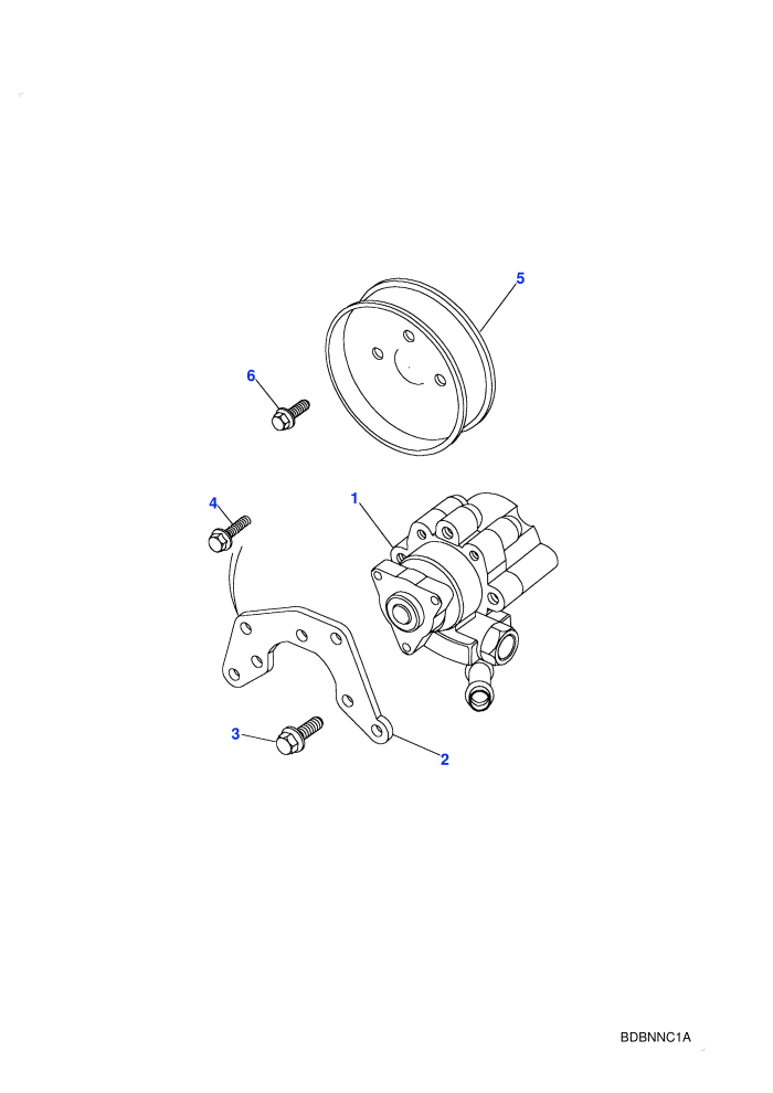 Power Steering Pump (2.5L TDi,With Power Steering)
