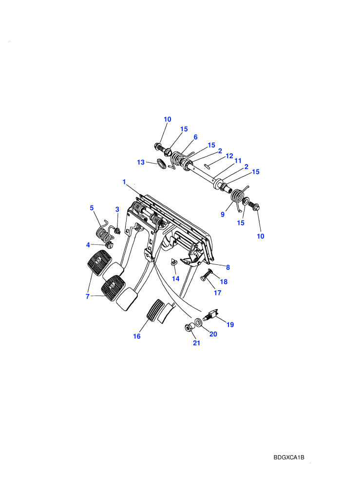 Pedal Box Assy (Manual Transmission)