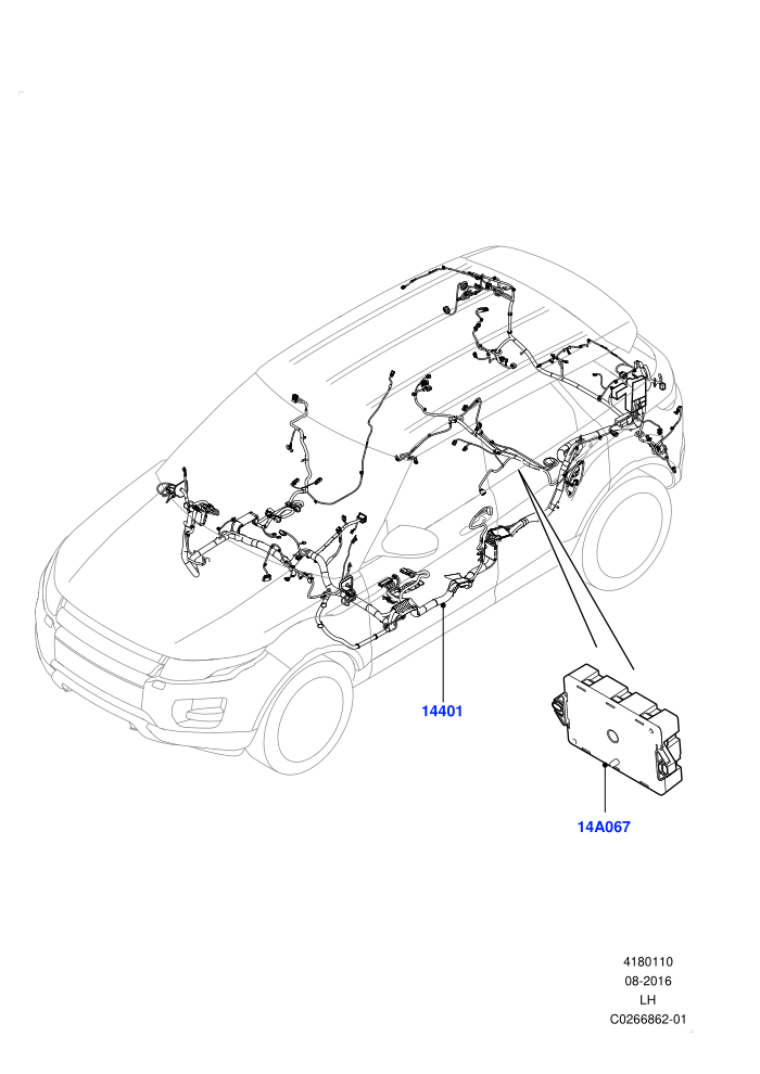 Electrical Wiring - Engine And Dash (5 Door,Itatiaia (Brazil))(Main Harness)((V)FROMGT000001)