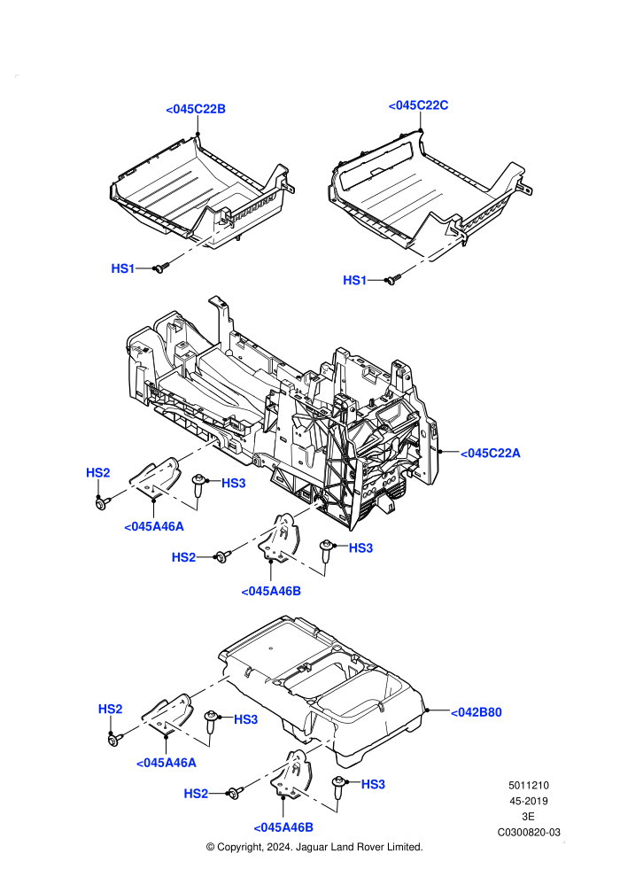 Console - Floor (Internal Components)