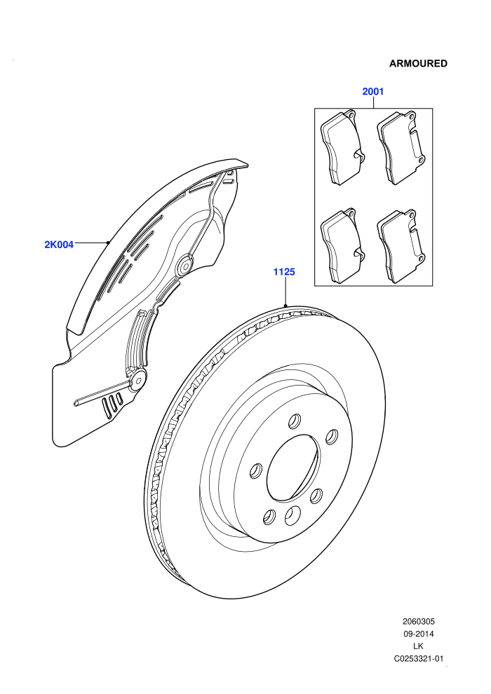 Front Brake Discs And Calipers (Armoured)((V)FROMEA000001)