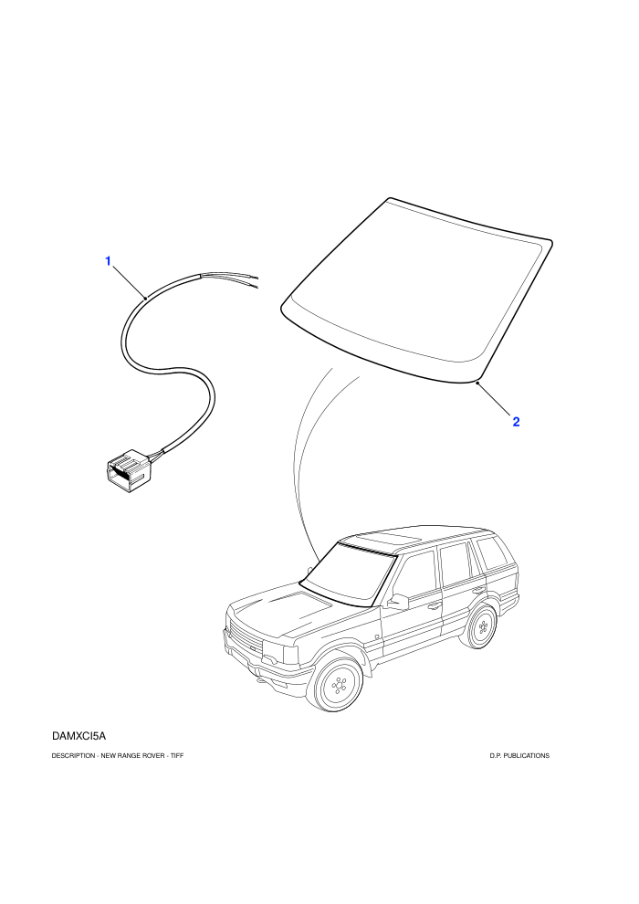 Harness-Heated Windscreen (With Heated Windscreen)