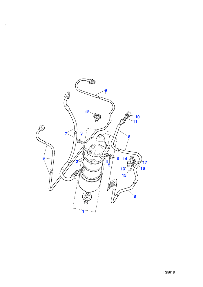 Fuel Pipes (Twin Carburettor)
