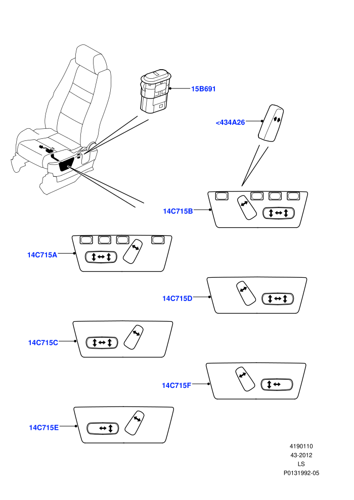 Switches (Seats)((V)TO9A999999)