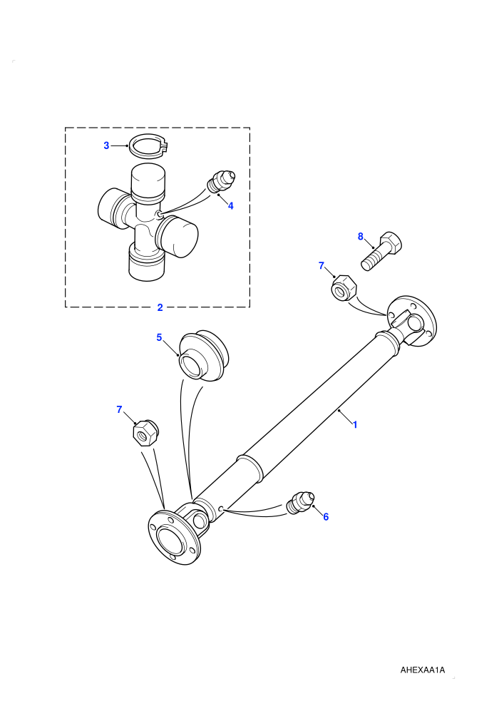 Propshaft Front