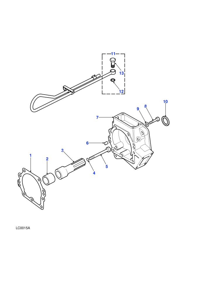 Governor & Extension Housing (Automatic Transmission)