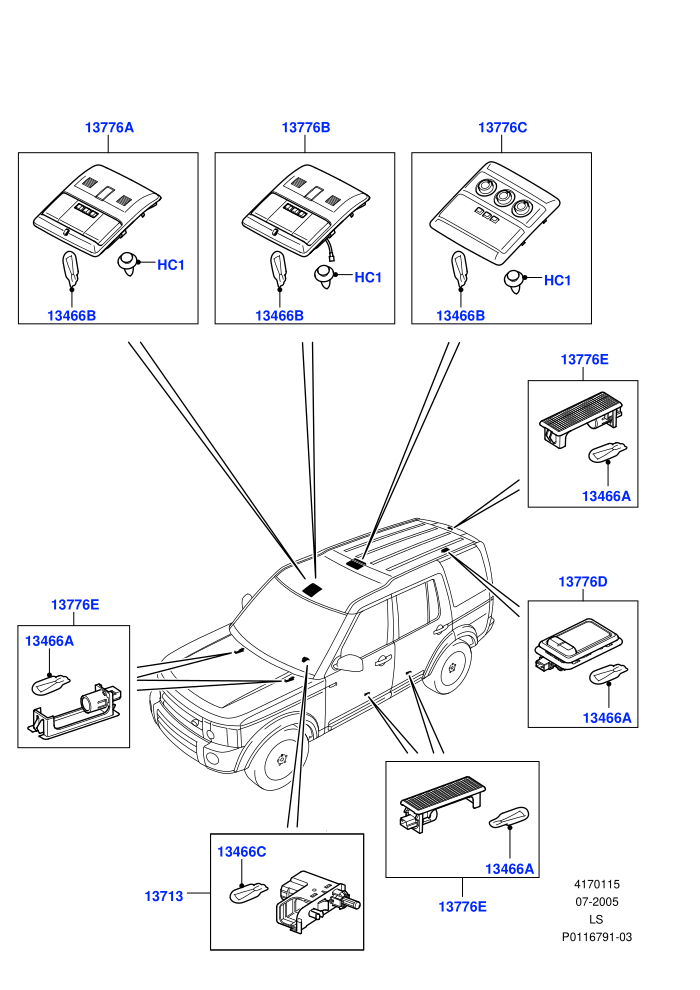 Interior Lamps ((V)TO9A999999)