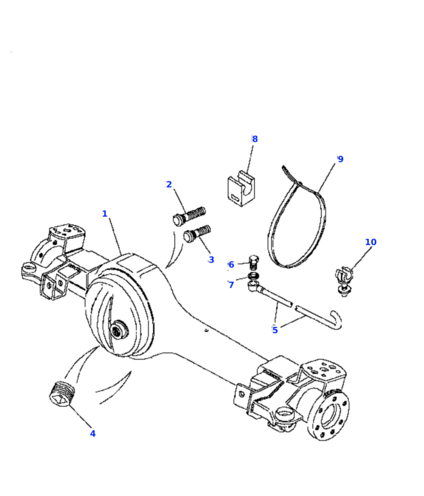 FTC4417 - Land Rover Case-front axle