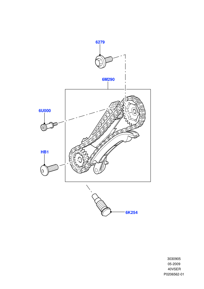 Timing Gear (Cologne V6 4.0 EFI (SOHC))((V)FROMAA000001)