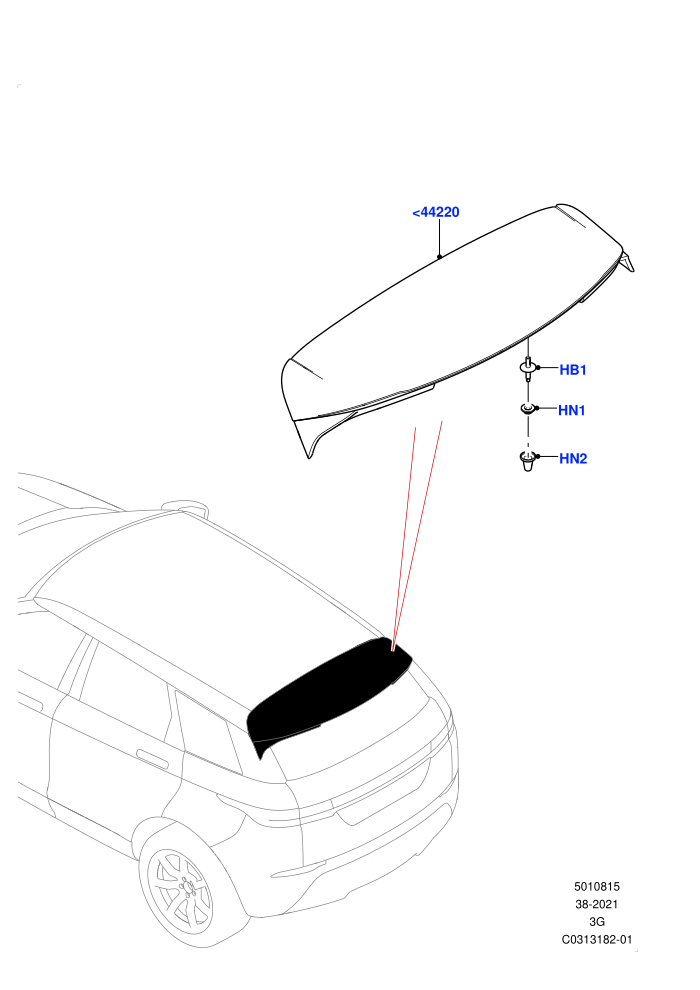 Spoiler And Related Parts (Itatiaia (Brazil))