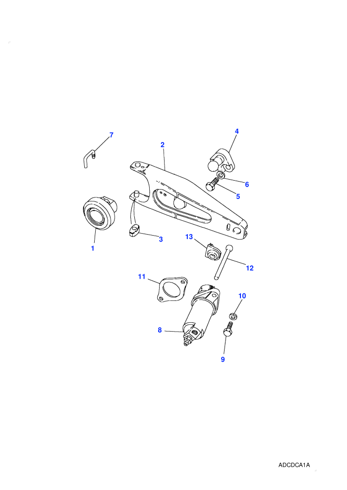 Clutch Release (4 Cylinder,5 Speed Manual Transmission,Manual Transmission)