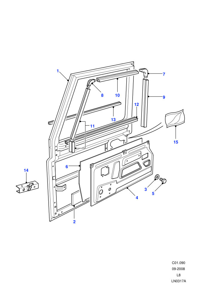 Front Door Assembly ((V)FROM7A000001)