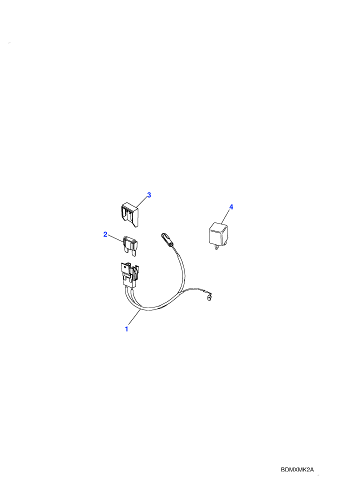 Harness-Heated Windscreen-From (V) MA647645