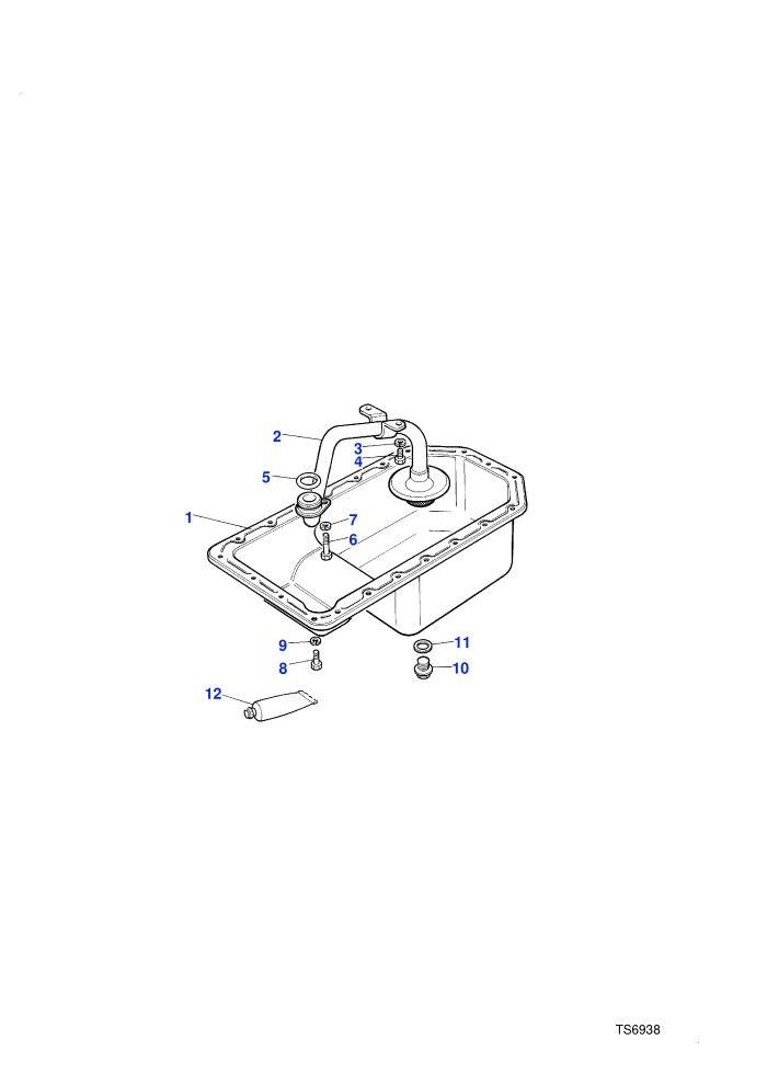 Sump (2.5l 4 Cyl VM Turbo Diesel)