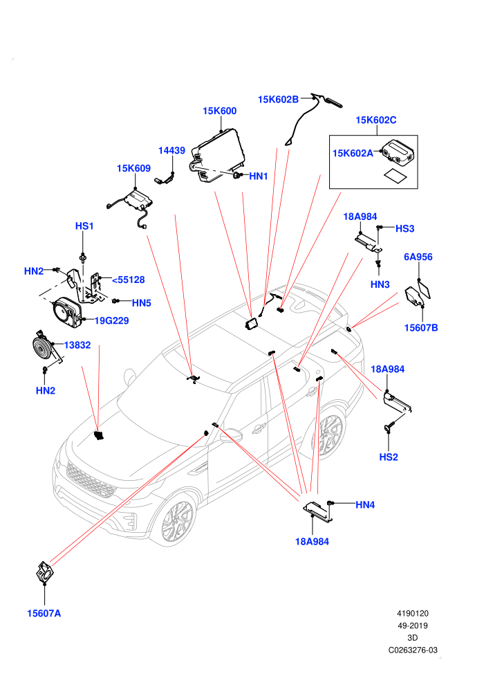 Anti-Theft Alarm Systems (Solihull Plant Build)((V)FROMHA000001)