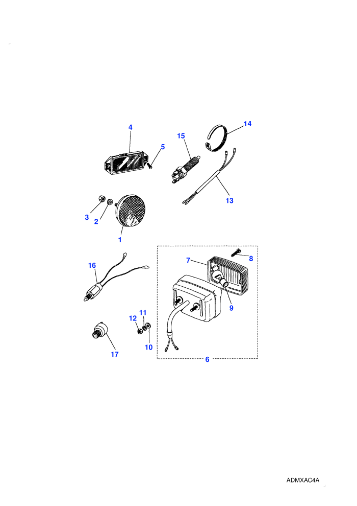 Reflectors, Fog Lamp & Reverse Lamp-To (V) LA939975