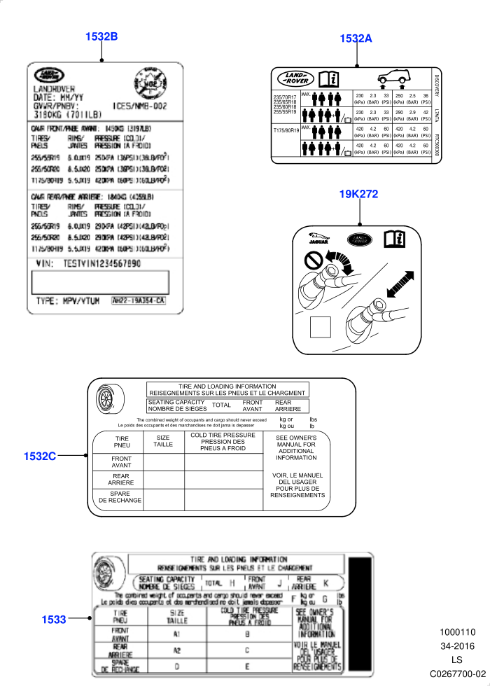 Labels ((V)FROMAA000001)
