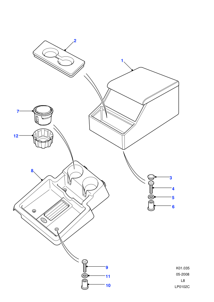 Cubby Box-Sloping Front ((V)FROM7A000001)