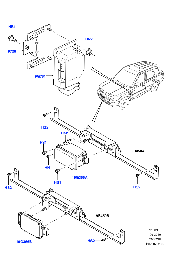 Speed Control (5.0L OHC SGDI SC V8 Petrol - AJ133,With Adaptive Speed Control)((V)FROMAA000001)
