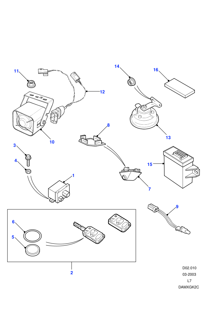 Alarms & Remote Locking-From (V) TA316176 (With Anti-Theft Alarm,With Central Locking System)