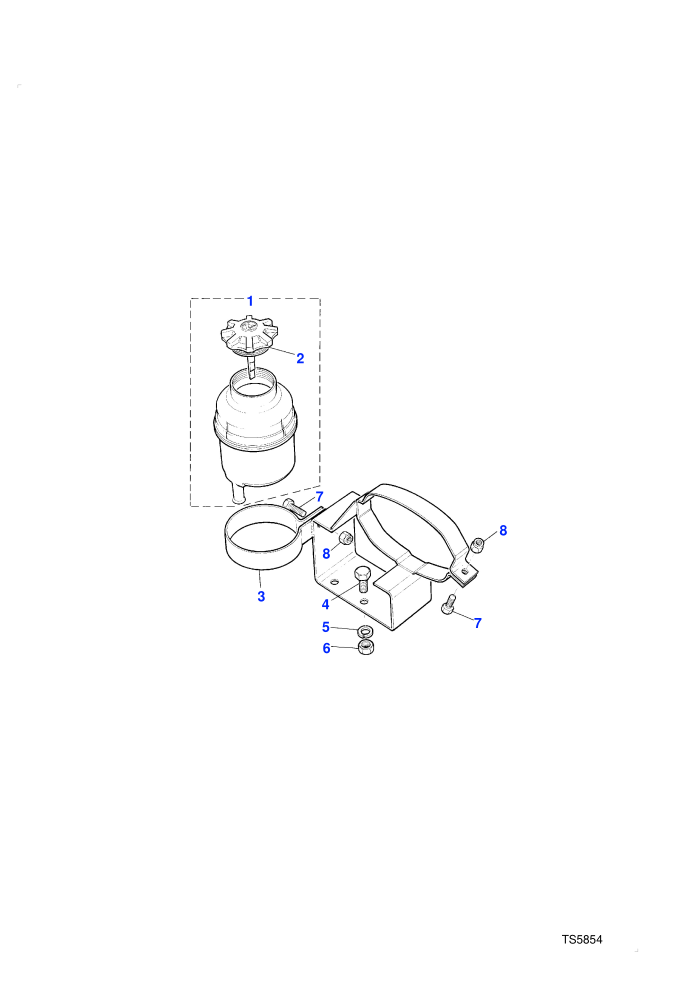 Power Steering Reservoir