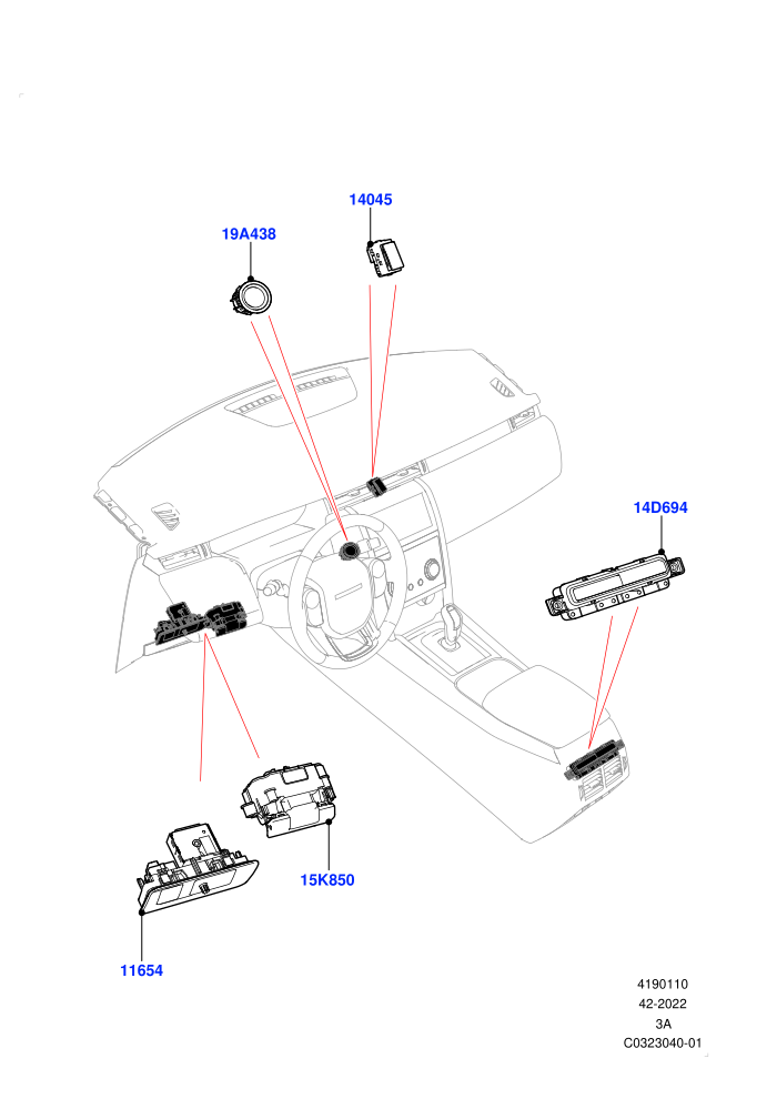 Switches (Changsu (China))(Facia And Console)((V)TOPG169278 (V)FROMKG446857)