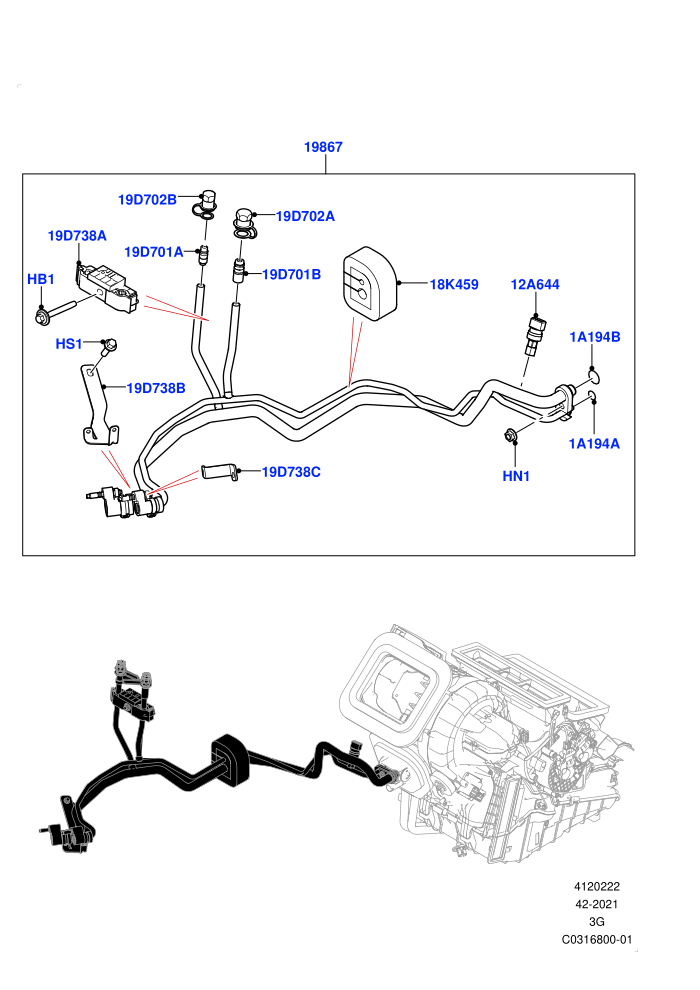 Air Conditioning System (Air Conditioning Refrigerant-R134A,Changsu (China))((V)FROMMG575835)
